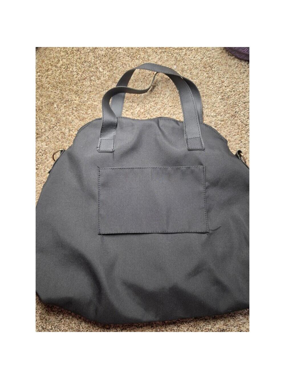 Hello Kitty Character Black Nylon Tote Bag with Adjustable Strap - Picture 2 of 4